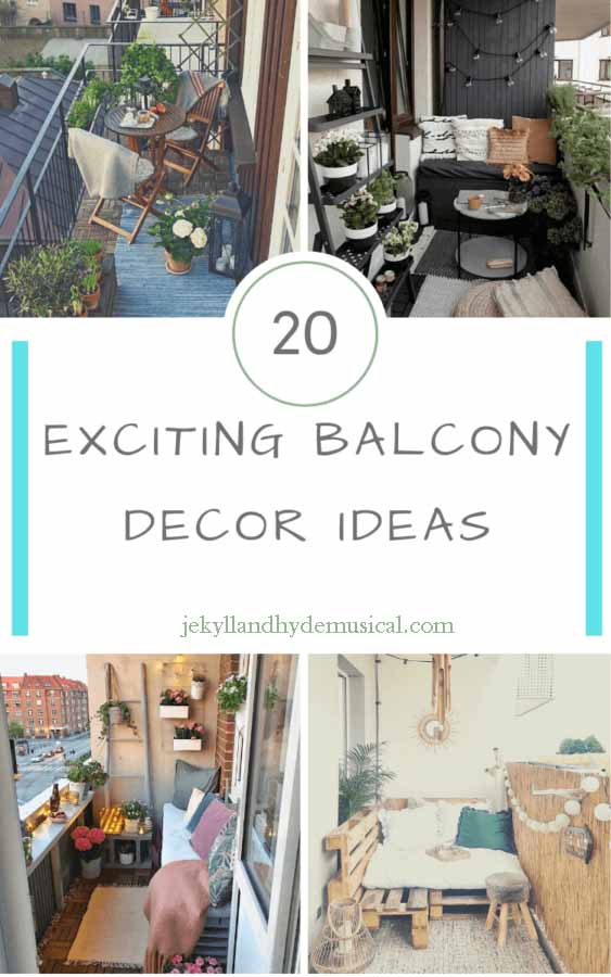 Exciting Balcony Decor Ideas