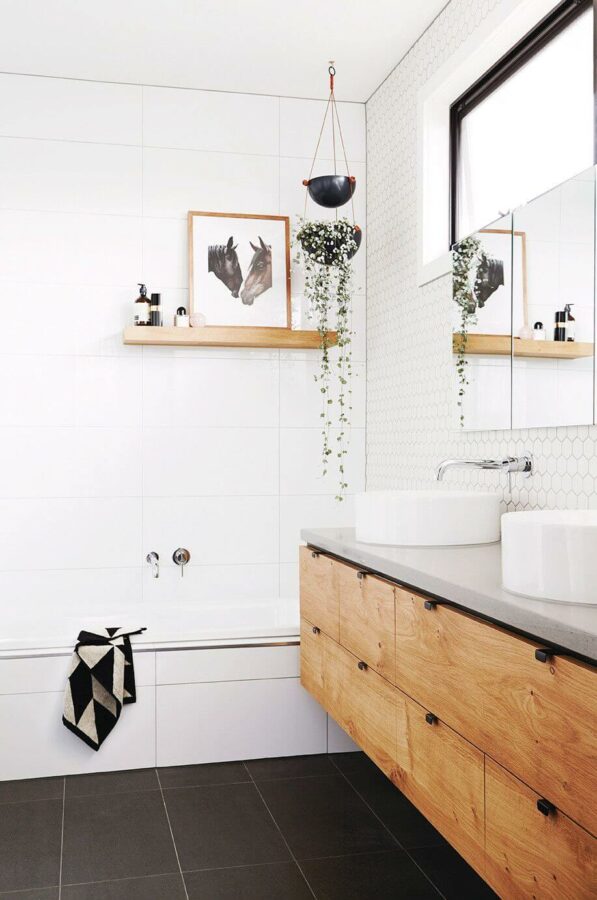 Farmhouse Bathroom Vanity Ideas Minimalist yet Stylish