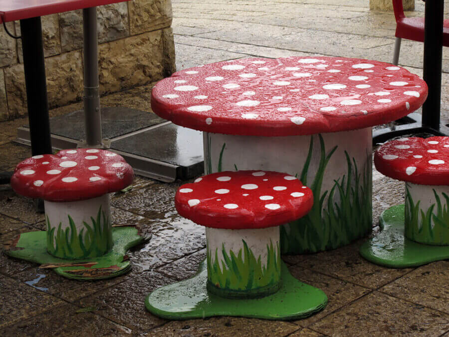 Outdoor Coffee Table Ideas Mushroom Coffee Table