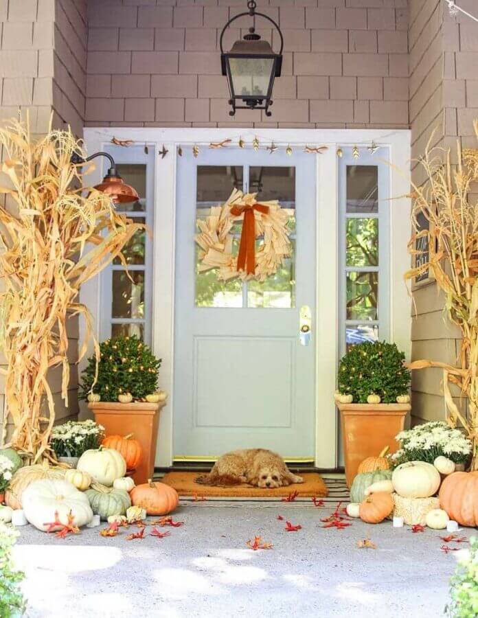 Outdoor Fall Decor Pictures Minimalist Set Up