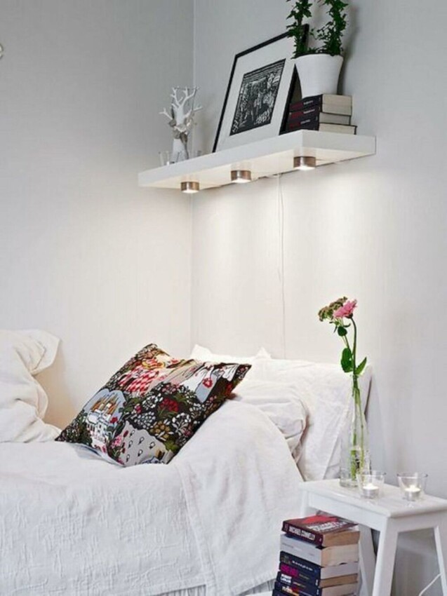 Overhead Bedroom Lighting Ideas Lighting Under Shelving