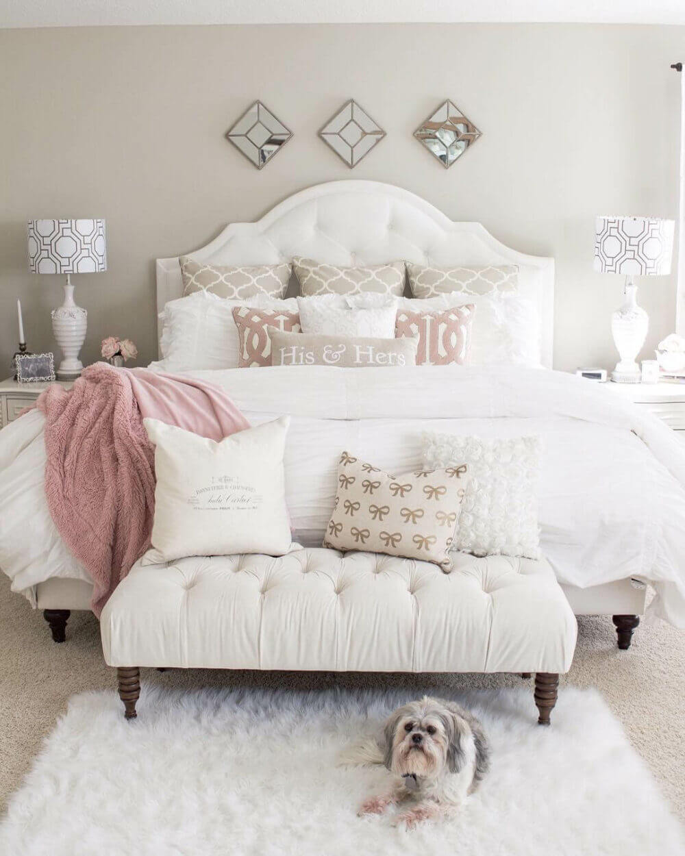 Romantic Bedroom Ideas for Couples Pretty but Subtle Pink
