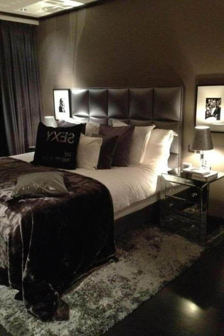 Romantic Bedroom Ideas romantic room ideas for him Dark Luxury