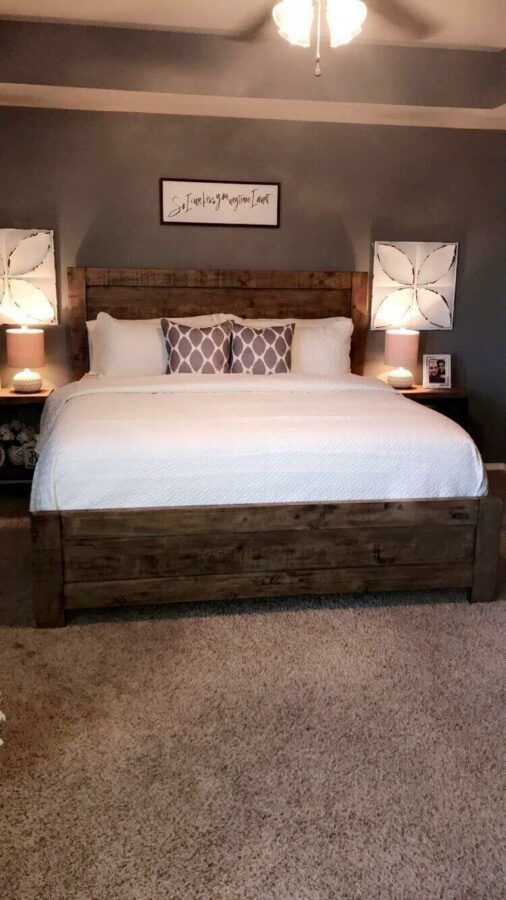 Rustic Guest Bedroom Ideas Simple and Cozy
