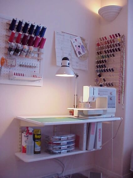 Sewing Room Ideas Small Spaces Sewing Room Ideas for Small Space