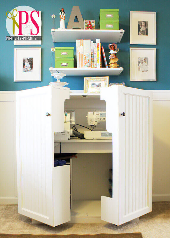 Sewing Room Ideas for Small Spaces Sewing Box