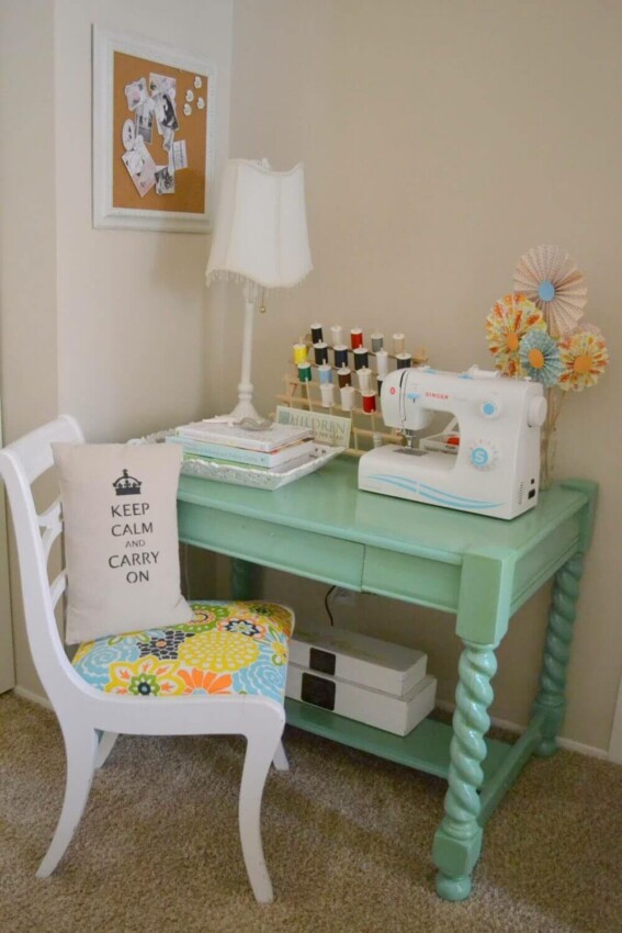 Sewing Room Ideas for a Small Room Small Sewing Room