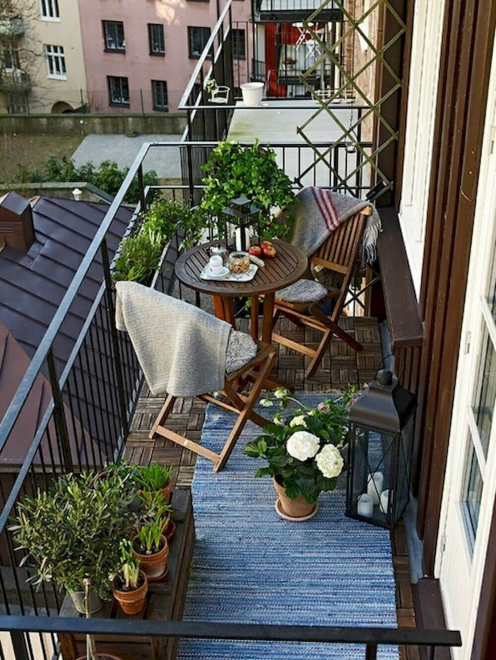 Small Apartment Balcony Decor Ideas Mini Garden