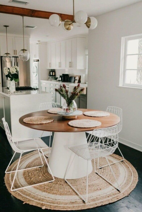 Small Kitchen Table Round Comfy Breakfast Nook