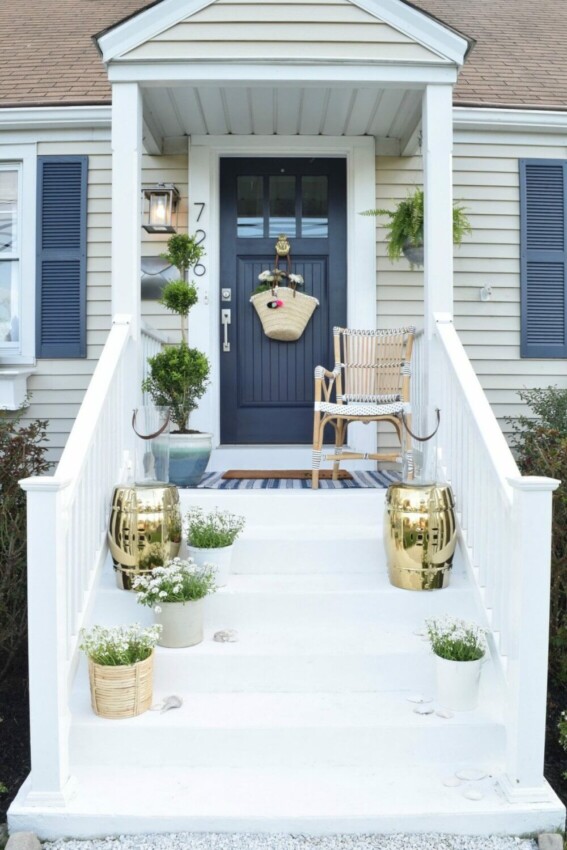Split Level Curb Appeal Ideas Gorgeous Stairway