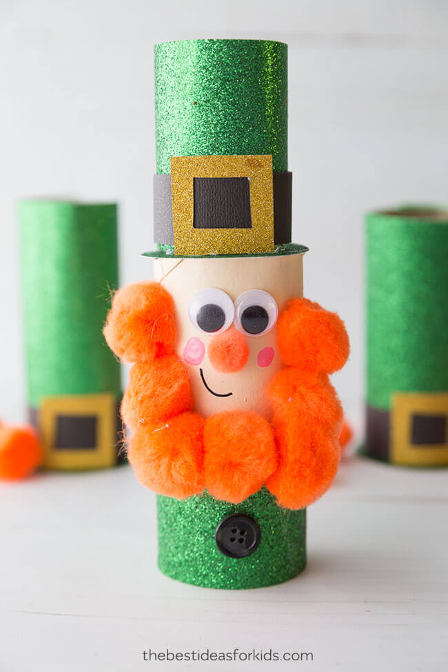 Toilet Paper Roll Crafts for Thanksgiving Leprechaun Craft