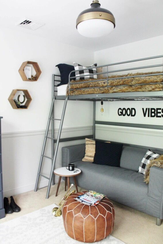 Tween Boy Bedroom Ideas on a Budget Bunk Bed Why Not