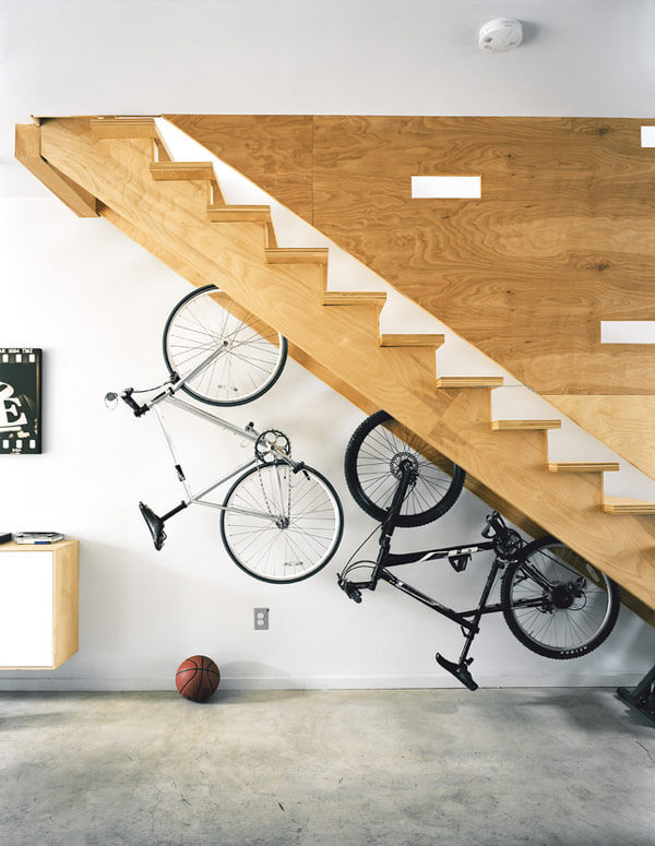 Under Stair Ideas Bike Storage