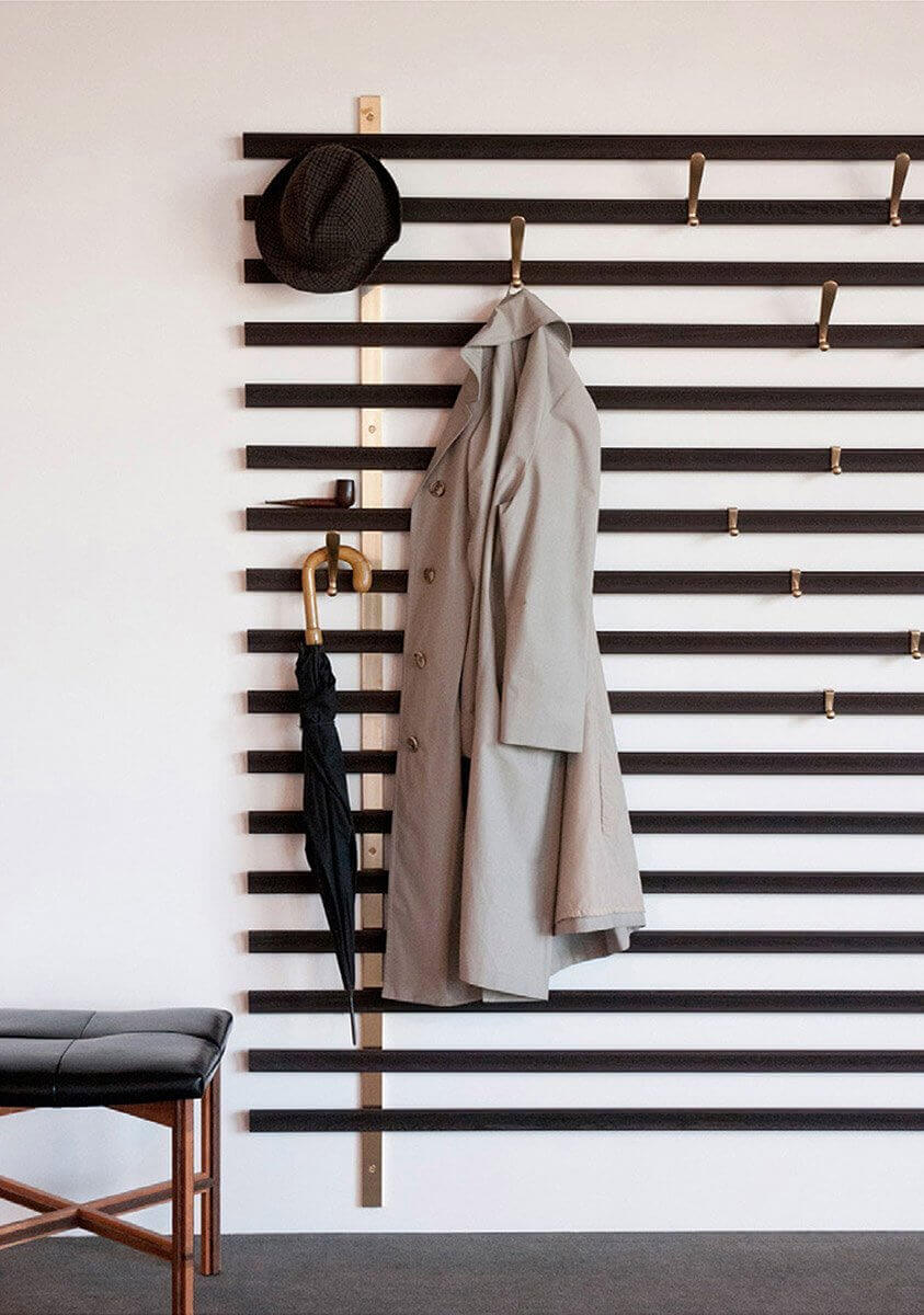 Wall Mounted Coat Rack Ideas Hanger Lines