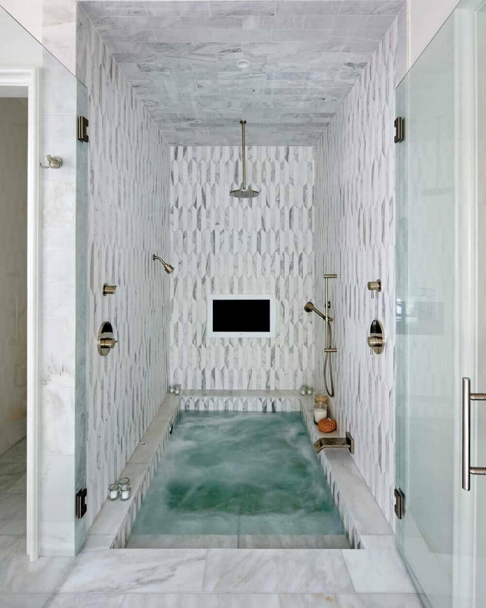 bathroom tub and shower ideas Whirlpool Tub
