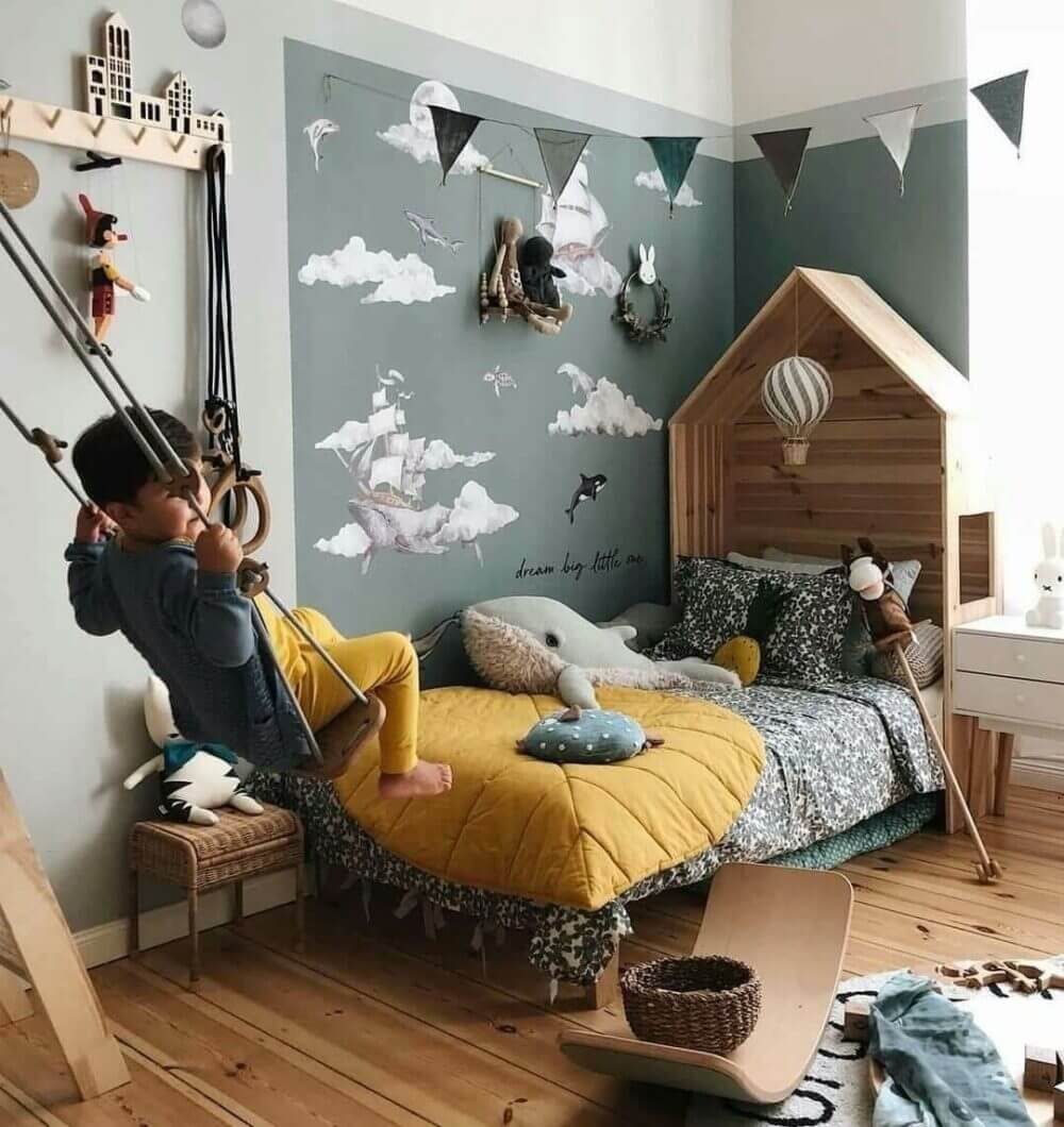 boy room ideas small spaces Warm and Welcoming