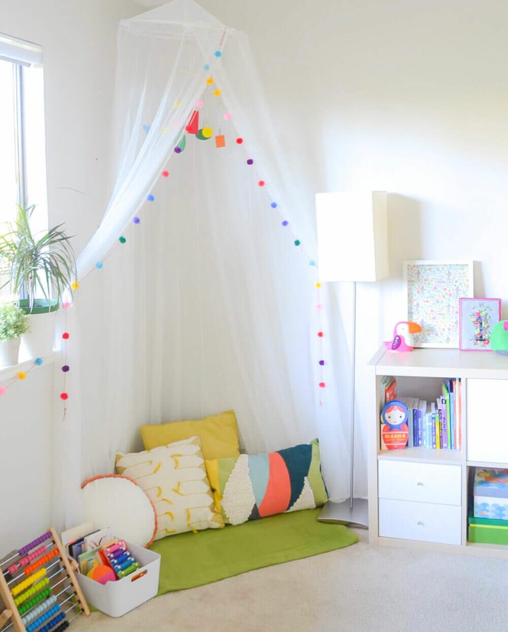girl toddler room ideas Comfy Corner