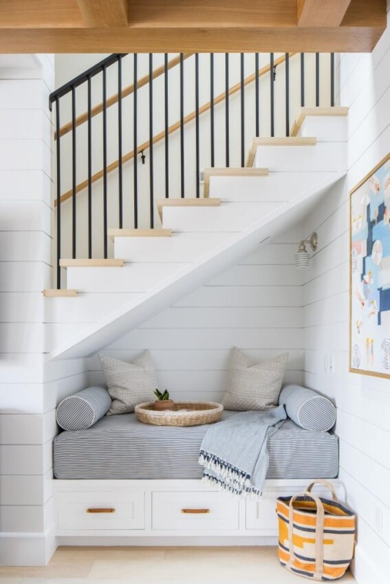 open under stair ideas Comfy Reading Nook