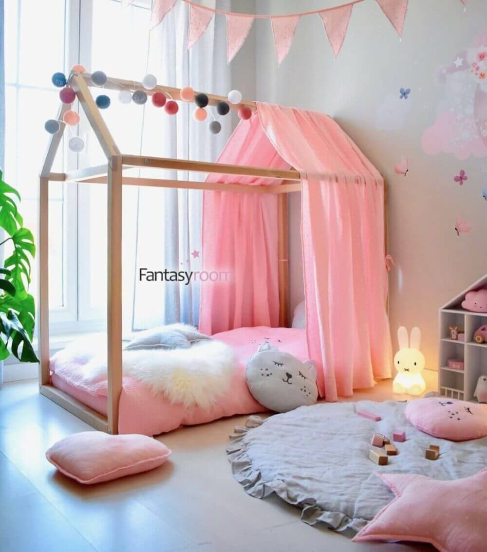 pretty pink 3 year toddlers room ideas Go with Pink