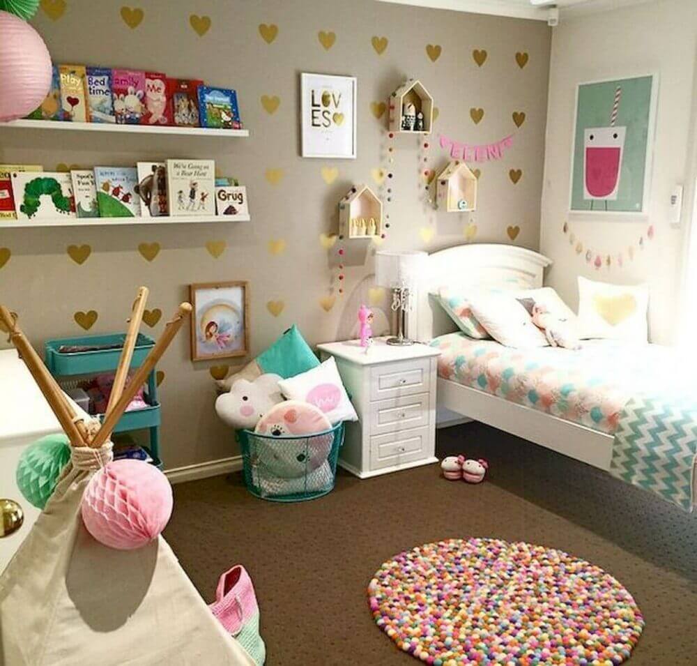 toddler room ideas decorating Play with Colors
