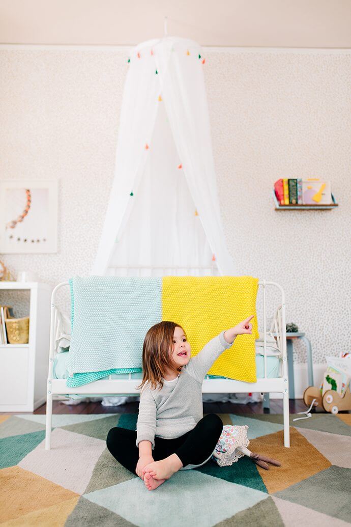 toddler room ideas girl Less Is More
