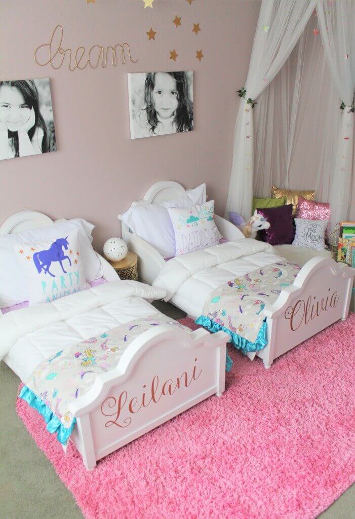 two little toddlers room ideas for girl Room for Two