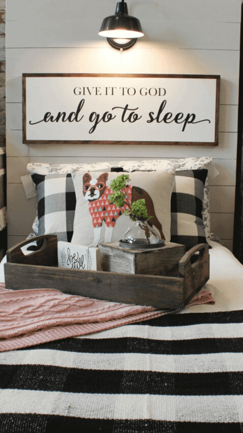wooden sign ideas for fmily Wood Sign Ideas for Bedroom
