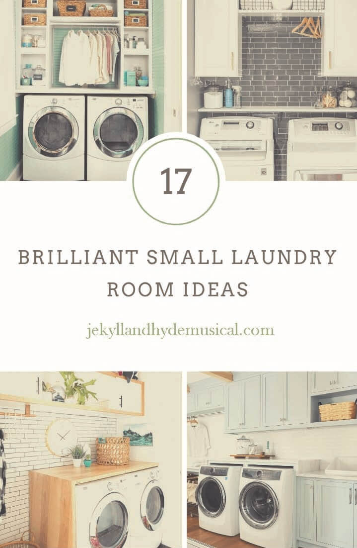 Brilliant Small Laundry Room Ideas