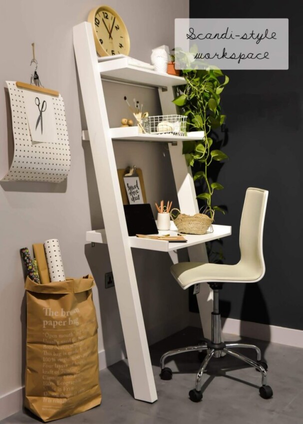 Corner Desk Ideas ‘Ladder’ Corner Desk