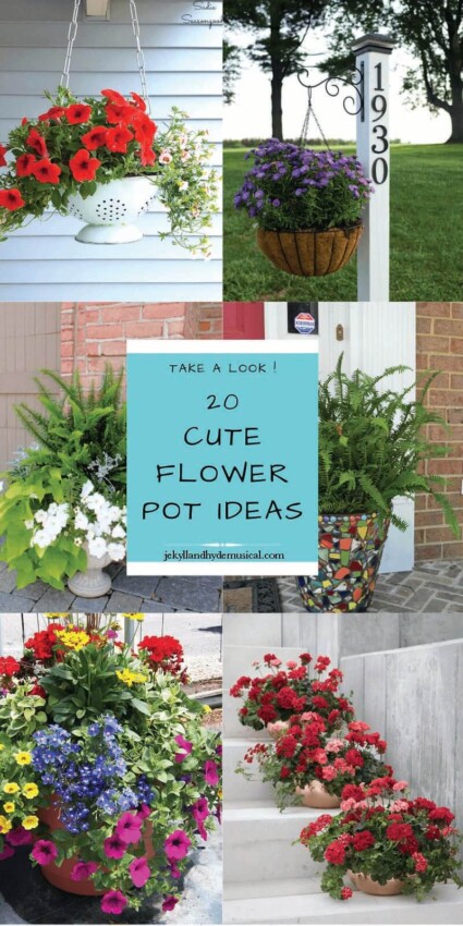 Cute Flower Pot Ideas