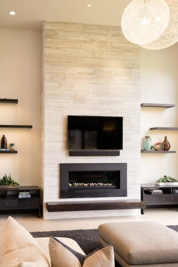 Electric Fireplace Mantel Ideas Stone Fireplace Mantel