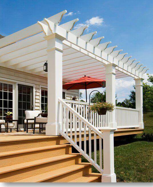 Unique Deck Skirting Ideas ‘Hollow’ Deck Skirting