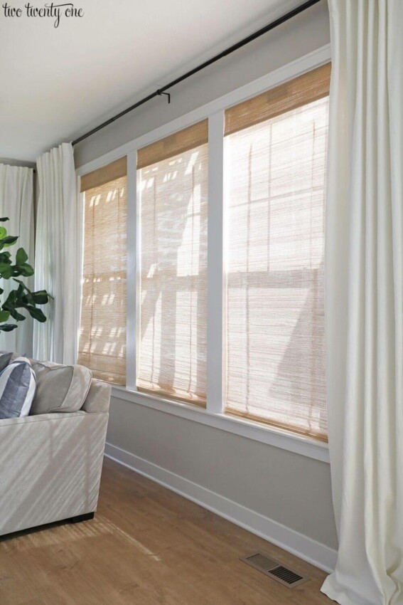 Window Curtains Ideas for Living Room Curtain with Window Shades