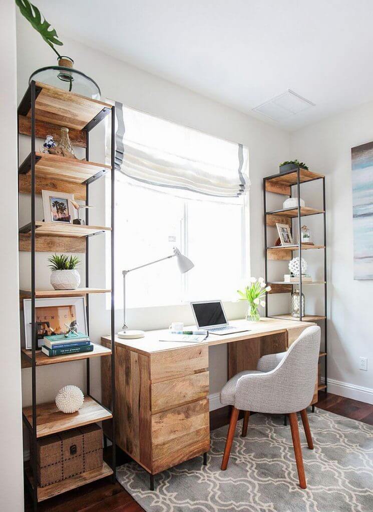 cool home office ideas ‘Wooden’ Office