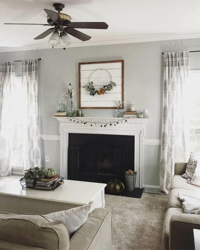 interior design for living room curtains ideas Simple yet Elegant