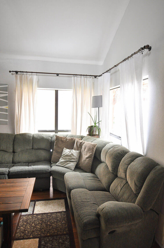 living room curtains ideas neutral Make It Dramatic
