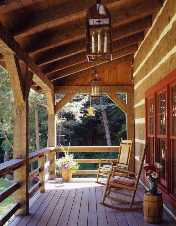 simple front porch railing ideas Very Simple Horizontal Railing