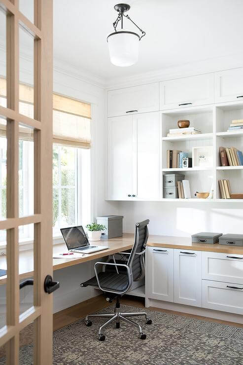 small home office with corner desk ideas Minimalist Corner Desk Ideas