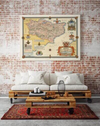 25 Creative Steampunk Bedroom Design Ideas For Your Home   Steampunk Bedroom Wall Decor Bedroom Use Old Maps To Steampunk Bedroom 400x500 