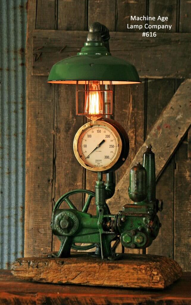 steampunk style decor Use Antique Items