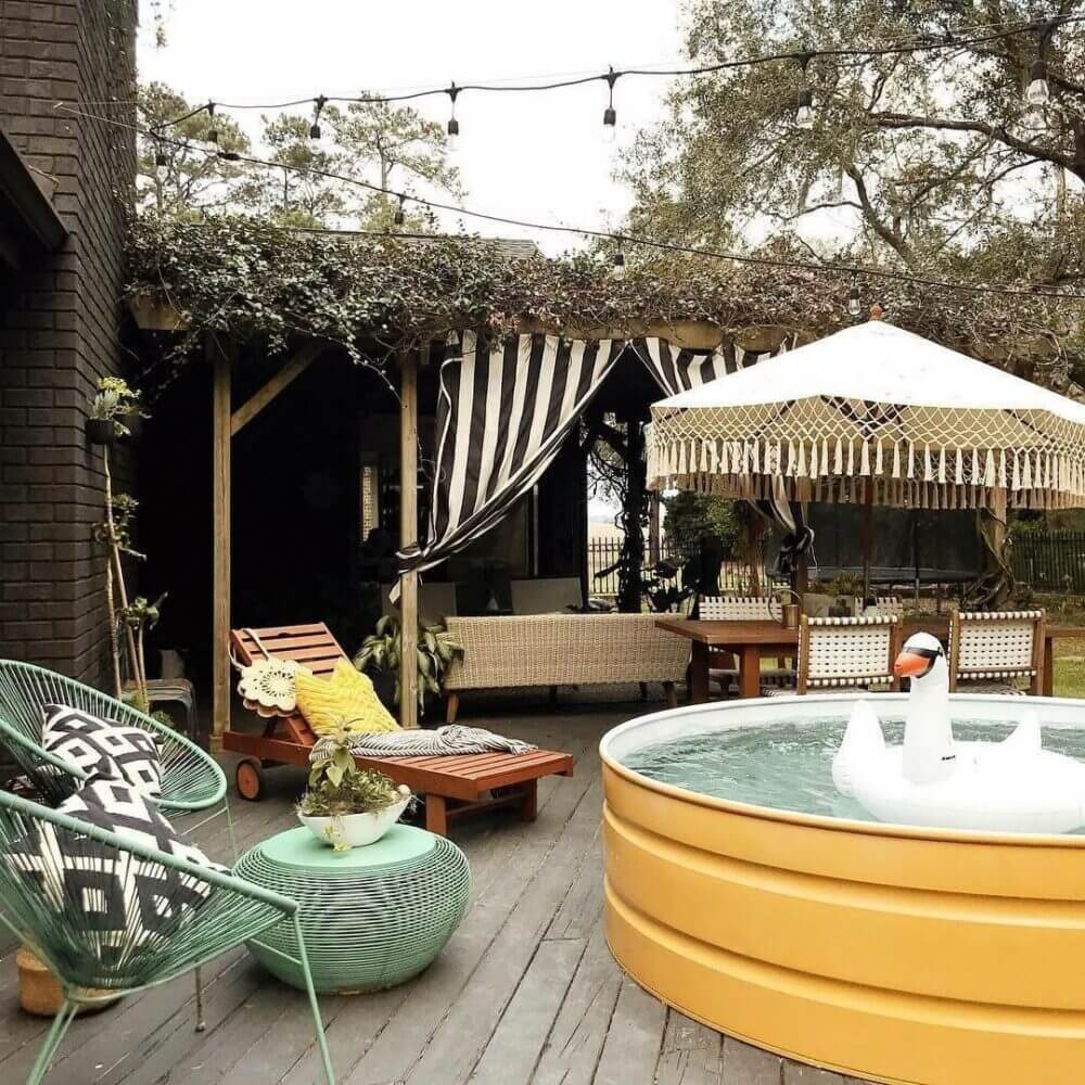 Backyard Patio Ideas with Pool