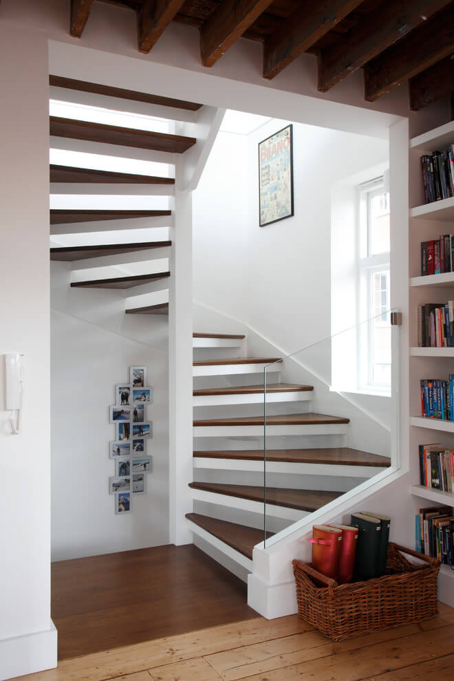 Basement Stair Ideas Spiral Staircase