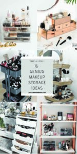 Genius Makeup Storage Ideas