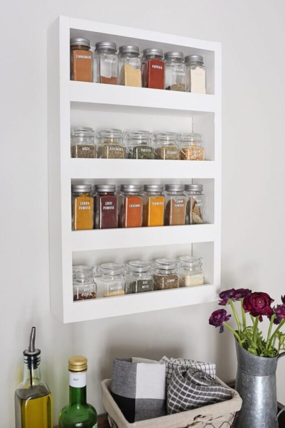 Hanging Spice Rack Ideas Hanging Spice Rack