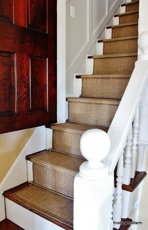 Inexpensive Stair Runner Ideas Old Staircase With Runner