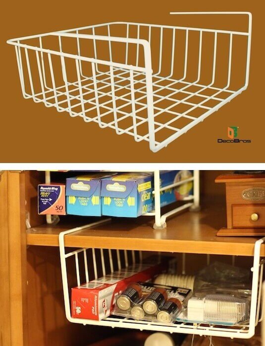 Small Kitchen Pantry Storage Ideas Under Shelf Storage
