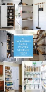 Small Pantry Storage Ideas