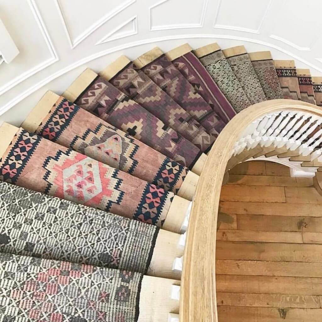 Stair Runner Ideas DIY Stair Runner Carpet