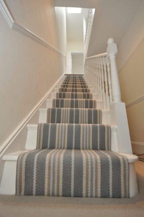contemporary stair runner ideas Multicolored Stair Runner