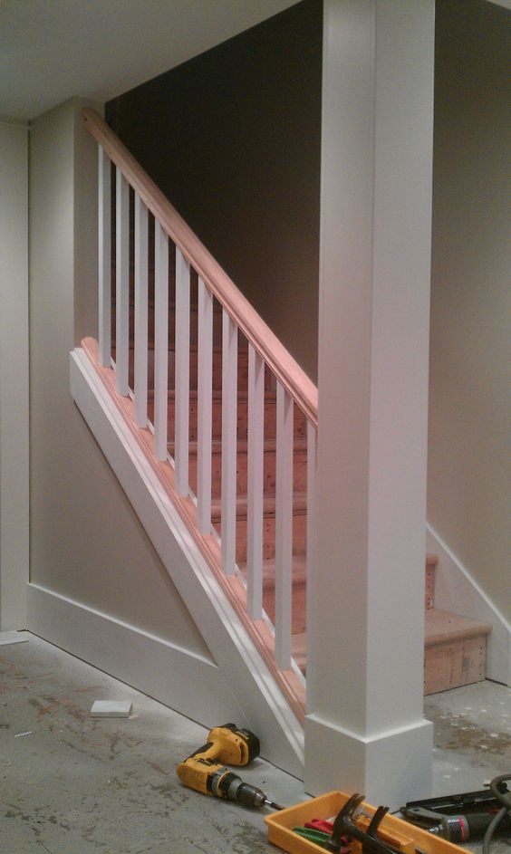 finished basement stair ideas Basement Stairway Ideas